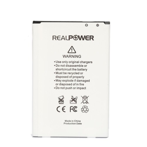 RealPower Lg M250 K10 2017 Yüksek Kapasiteli Batarya Pil - Thumbnail