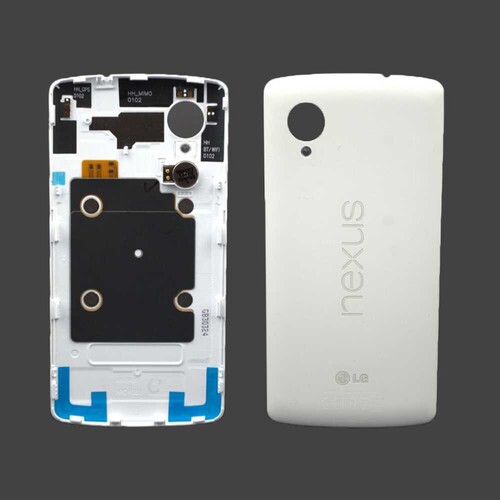 Lg Nexus 5 D821 Arka Kapak Beyaz - Thumbnail