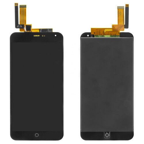 Meizu M1 Note Lcd Ekran Dokunmatik Siyah Çıtasız - Thumbnail