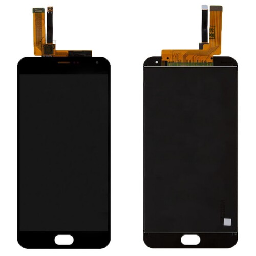 Meizu M2 Note Lcd Ekran Dokunmatik Siyah Çıtasız - Thumbnail