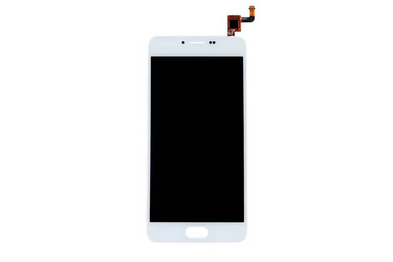 Meizu M5 Lcd Ekran Dokunmatik Beyaz Çıtasız