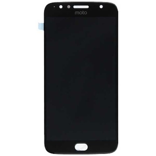 Motorola Uyumlu Moto G5 Plus Lcd Ekran Siyah Çıtasız - Thumbnail
