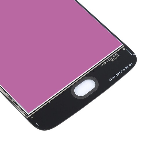 Motorola Uyumlu Moto G5s Lcd Ekran Siyah Çıtasız - Thumbnail