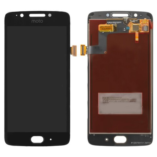 Motorola Uyumlu XT1676 Moto G5 Lcd Ekran Siyah Çıtasız - Thumbnail