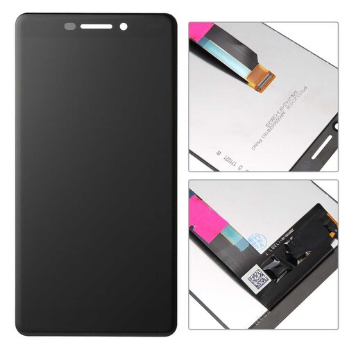 Nokia 6.1 Lcd Ekran Dokunmatik Siyah Çıtasız - Thumbnail