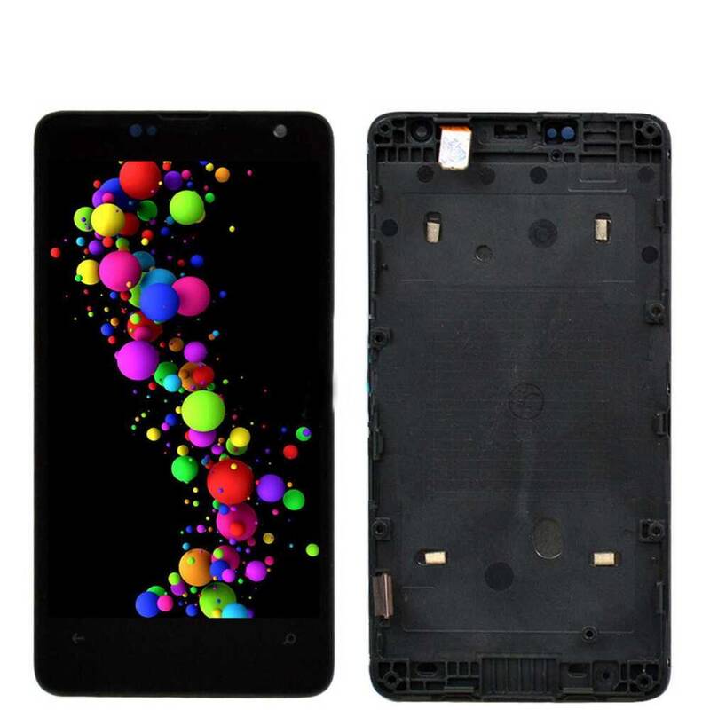 Nokia Lumia 430 Lcd Ekran Dokunmatik Siyah Çıtalı