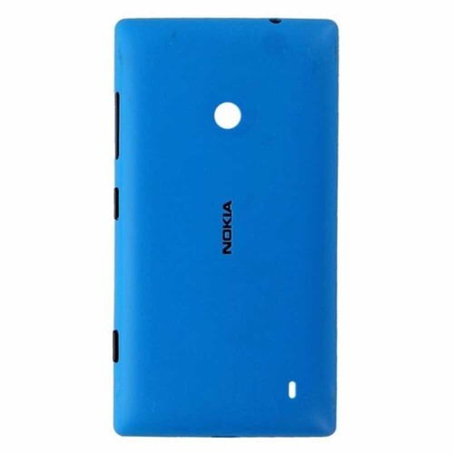 Nokia Lumia 520 Arka Kapak Mavi - Thumbnail