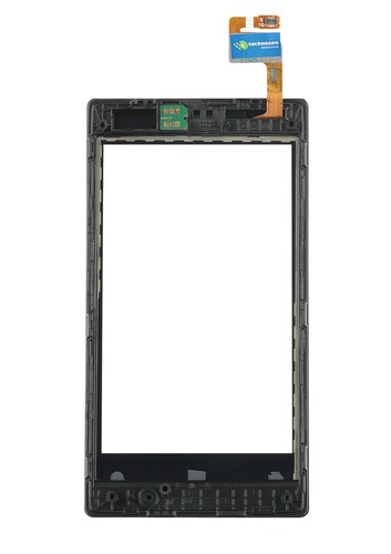 Nokia Lumia 520 Dokunmatik Touch Siyah Çıtalı - Thumbnail