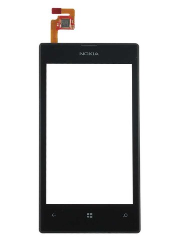 Nokia Lumia 520 Dokunmatik Touch Siyah Çıtalı - Thumbnail