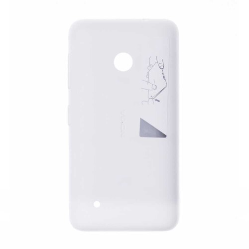 Nokia Lumia 530 Arka Kapak Beyaz - Thumbnail
