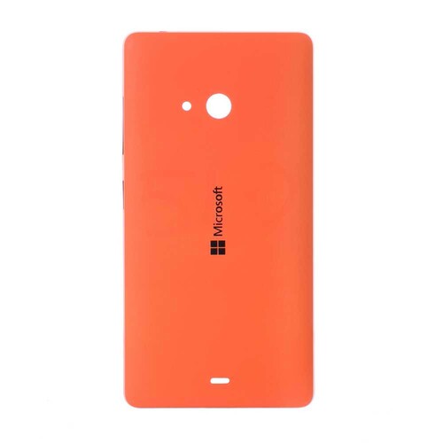 Nokia Lumia 540 Arka Kapak Turuncu - Thumbnail