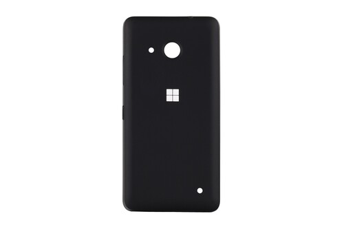 Nokia Lumia 550 Uyumlu Arka Kapak Siyah - Thumbnail