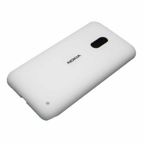 Nokia Lumia 620 Arka Kapak Beyaz - Thumbnail