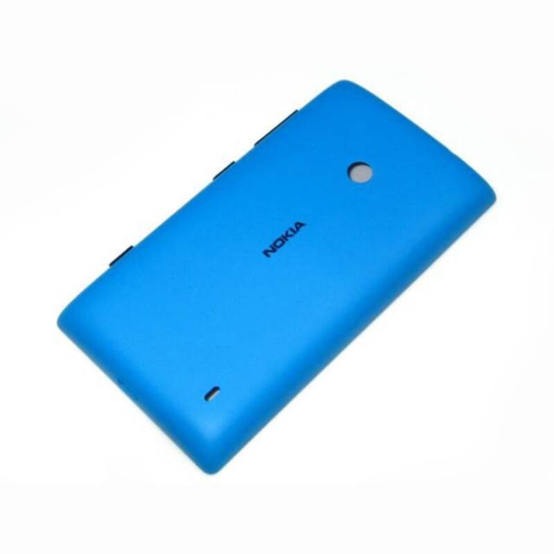 Nokia Lumia 620 Uyumlu Arka Kapak Mavi