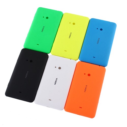 Nokia Lumia 625 Arka Kapak Sarı - Thumbnail