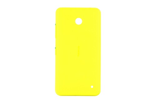 Nokia Lumia 630 Arka Kapak Sarı - Thumbnail