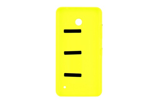Nokia Lumia 630 Arka Kapak Sarı - Thumbnail