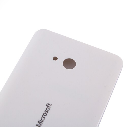 Nokia Lumia 640 Uyumlu Arka Kapak Beyaz - Thumbnail