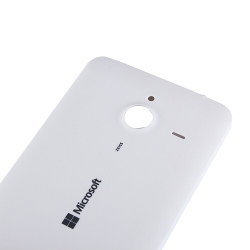 Nokia Lumia 640 Xl Uyumlu Arka Kapak Beyaz - Thumbnail
