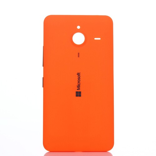 Nokia Lumia 640 Xl Uyumlu Arka Kapak Turuncu - Thumbnail