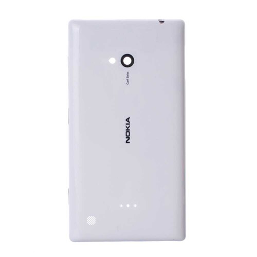 Nokia Lumia 720 Arka Kapak Beyaz - Thumbnail