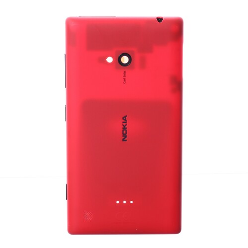Nokia Lumia 720 Arka Kapak Kırmızı - Thumbnail