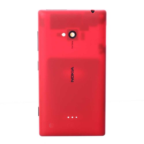 Nokia Lumia 720 Arka Kapak Kırmızı - Thumbnail