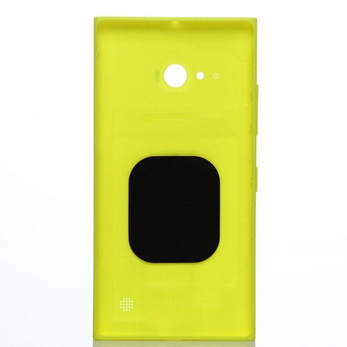 Nokia Lumia 730 Arka Kapak Sarı - Thumbnail