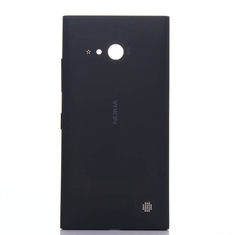 Nokia Lumia 730 Uyumlu Arka Kapak Siyah