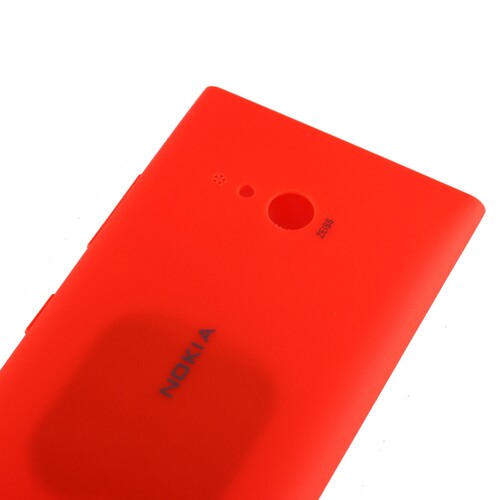 Nokia Lumia 730 Arka Kapak Turuncu - Thumbnail