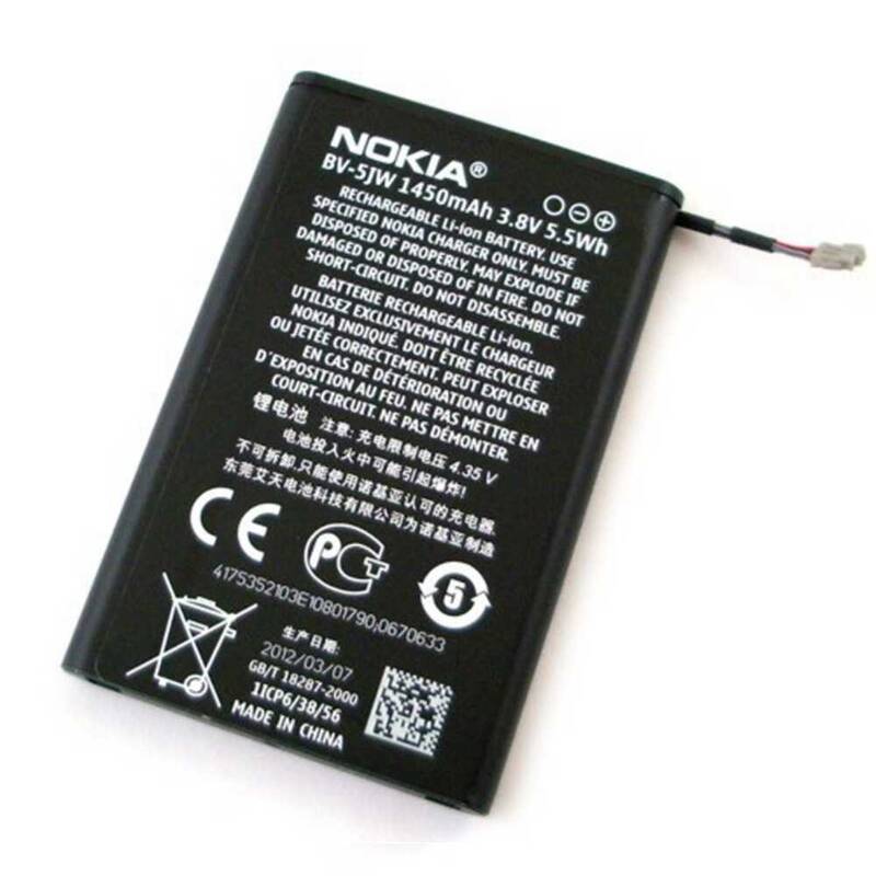 Nokia Lumia 800 Batarya Pil BV5JW