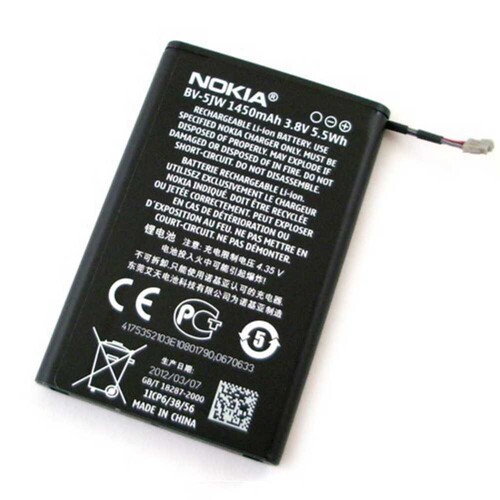 Nokia Lumia 800 Batarya Pil BV5JW - Thumbnail