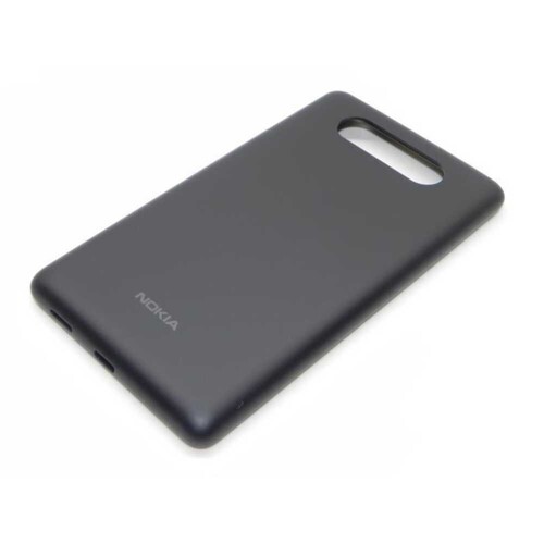 Nokia Lumia 820 Arka Kapak Siyah - Thumbnail