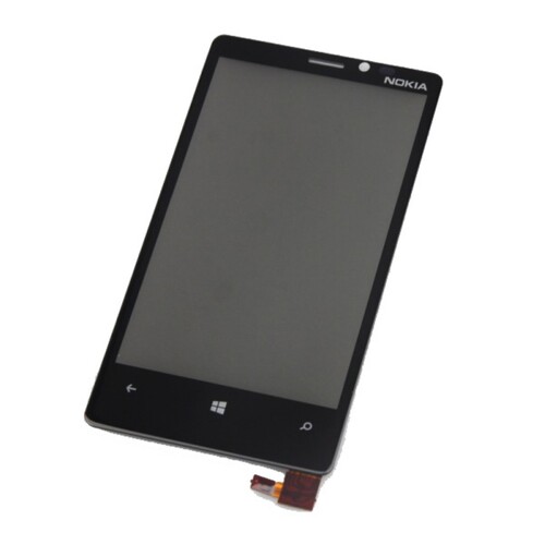 Nokia Lumia 920 Dokunmatik Touch Siyah Çıtasız - Thumbnail