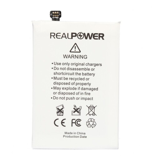 RealPower One Plus 2 Blp597 Yüksek Kapasiteli Batarya Pil - Thumbnail