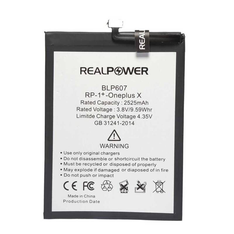 RealPower One Plus X Blp607 Yüksek Kapasiteli Batarya Pil