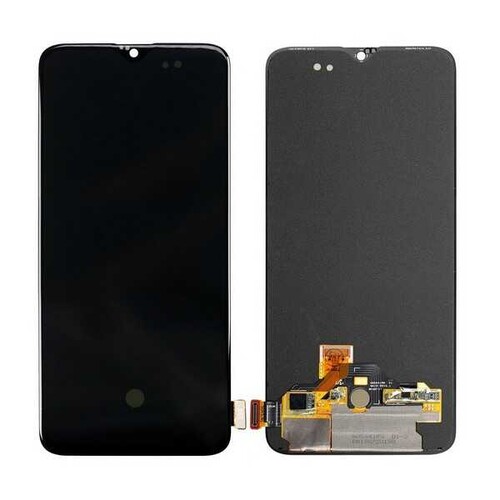 OnePlus Uyumlu 6t Lcd Ekran Siyah Çıtasız - Thumbnail