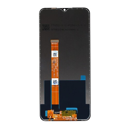 Realme 5 Lcd Ekran Dokunmatik Siyah Çıtasız - Thumbnail