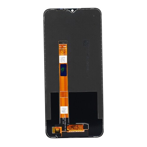 Realme C11 Lcd Ekran Dokunmatik Siyah Çıtasız Servis - Thumbnail