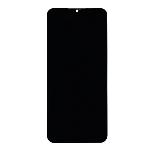 Realme Uyumlu C3 Lcd Ekran Siyah Çıtasız - Thumbnail
