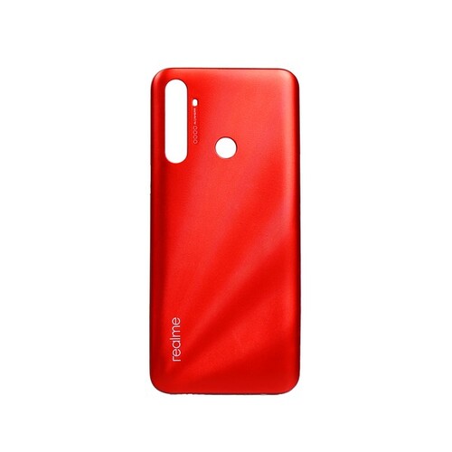 Oppo Realme C3i Uyumlu Arka Kapak Kırmızı - Thumbnail