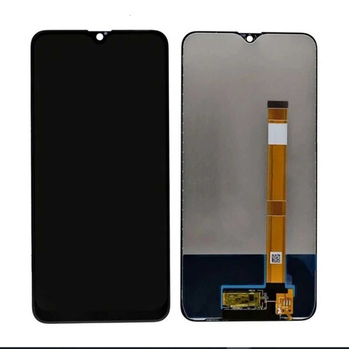 Oppo Uyumlu A7 Lcd Ekran Siyah Çıtasız - Thumbnail
