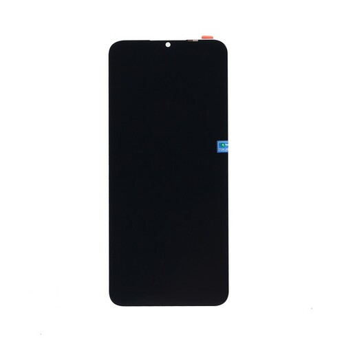 Realme Uyumlu C12 Lcd Ekran Siyah Çıtasız - Thumbnail