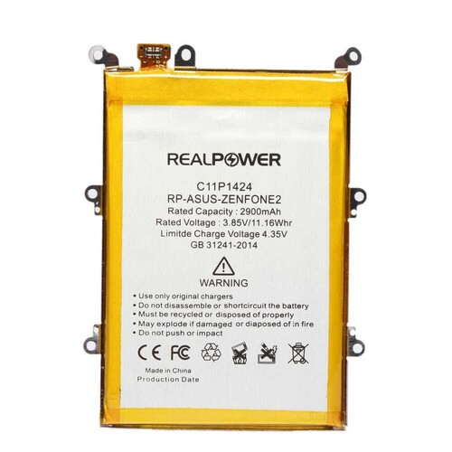 RealPower Asus Uyumlu Zenfone 2 Batarya - Thumbnail