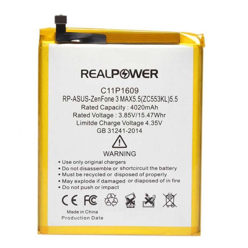 RealPower Asus Uyumlu Zenfone 3 Max 5.5 Batarya