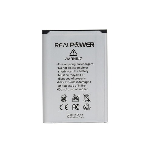 RealPower General Mobile Uyumlu Discovery Android E3 4g Batarya 2500mAh - Thumbnail