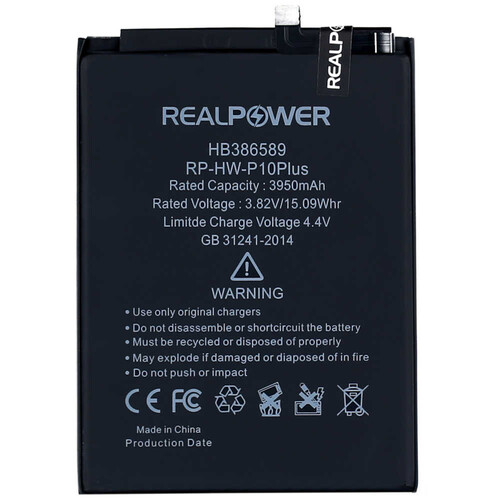 RealPower Huawei Uyumlu P10 Plus Batarya 3950mah - Thumbnail