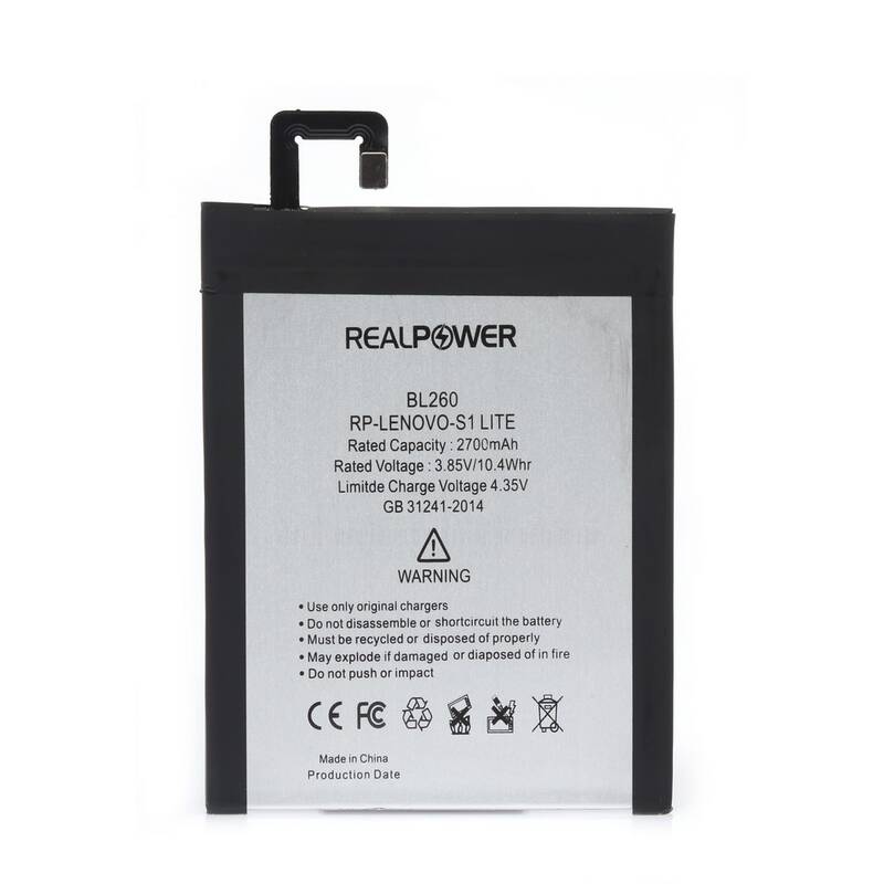 RealPower Lenovo Uyumlu S1 Lite Batarya
