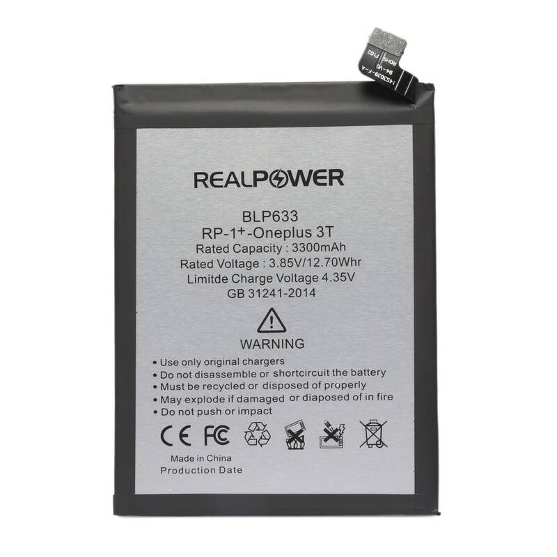 RealPower OnePlus Uyumlu 3t Batarya 3300mAh