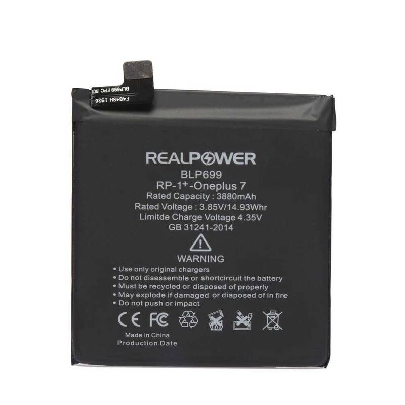 RealPower OnePlus Uyumlu 7 Batarya 3880mAh